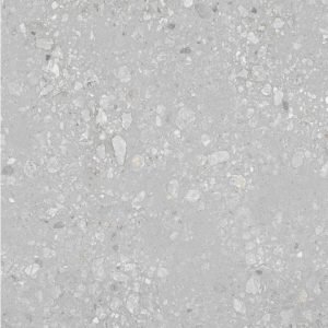PISO PORC RET 90X90CM CANNES TERRAZZO GRIGIO SAT A- BIANCOGRES